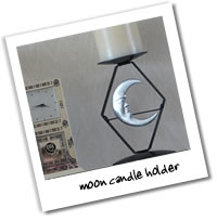 Metalcraft Gallery - Moon Candle Holder