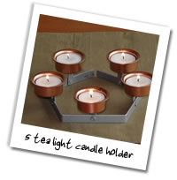 Metalcraft Gallery - Tealight Candle Holder