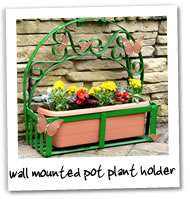 Metalcraft Gallery - Wall Mounted Pot Plant Holder