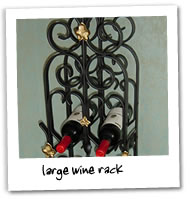 Metalcraft Gallery - Large Wine Rack