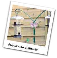 Metalcraft Gallery - Twin Arm Bird Feeder