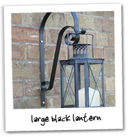 Metalcraft Gallery - Large Black Lantern